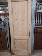 Antieke paneeldeur, ca. 1900, 230x83cm, Doe-het-zelf en Verbouw, Deuren en Horren, Ophalen, Gebruikt, 80 tot 100 cm, 215 cm of meer