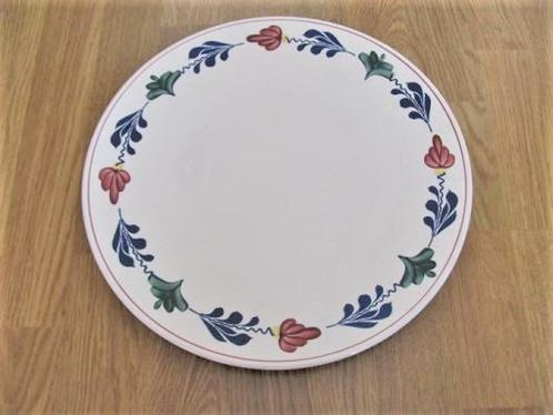 Boerenbont gebaksbord / gebak of hapjes schaal Boerenbond, Huis en Inrichting, Keuken | Servies, Gebruikt, Schaal of Schalen, Boerenbont