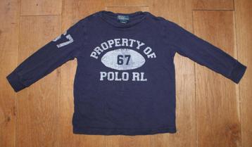 Longsleeve van Ralph Lauren maat 3 beschikbaar voor biedingen