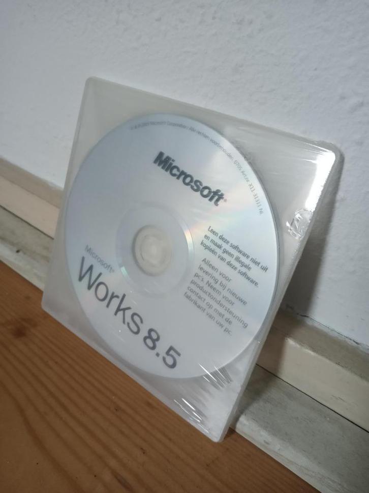 Microsoft Works 8.5 kantoor software Origineel, Computers en Software, Office-software, Nieuw, Windows, Ophalen of Verzenden