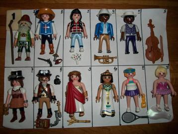 Figuren / poppetjes / Figures serie / monnik, prinses beschikbaar voor biedingen