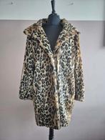 Carnavals bontjas Panterprint, maat M, Jas thema luipaard, Kleding | Heren, Carnaval, Maat 48/50 (M), Ophalen of Verzenden, Kleding