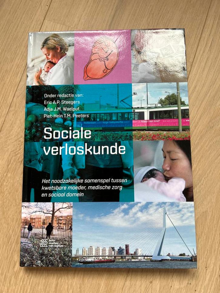 Sociale Verloskunde - Boek over Zwangerschap, Boeken, Zwangerschap en Opvoeding, Gelezen, Zwangerschap en Bevalling, Ophalen of Verzenden