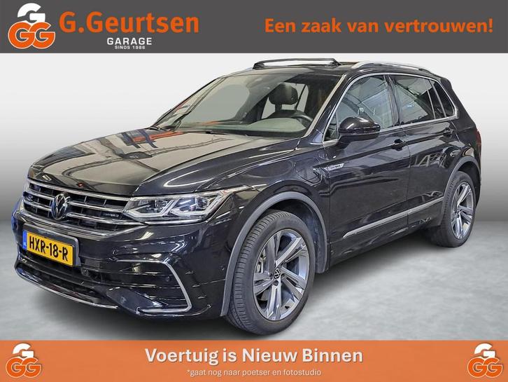 Volkswagen Tiguan 1.4 TSI eHybrid 2x R-Line, Panoramadak, IQ, Auto's, Volkswagen, Bedrijf, Te koop, Tiguan, 360° camera, ABS, Achteruitrijcamera