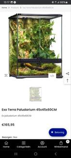 Exo terra terrariums, 2 stuks, 2 maten, Dieren en Toebehoren, Reptielen en Amfibieën | Toebehoren, Ophalen, Zo goed als nieuw