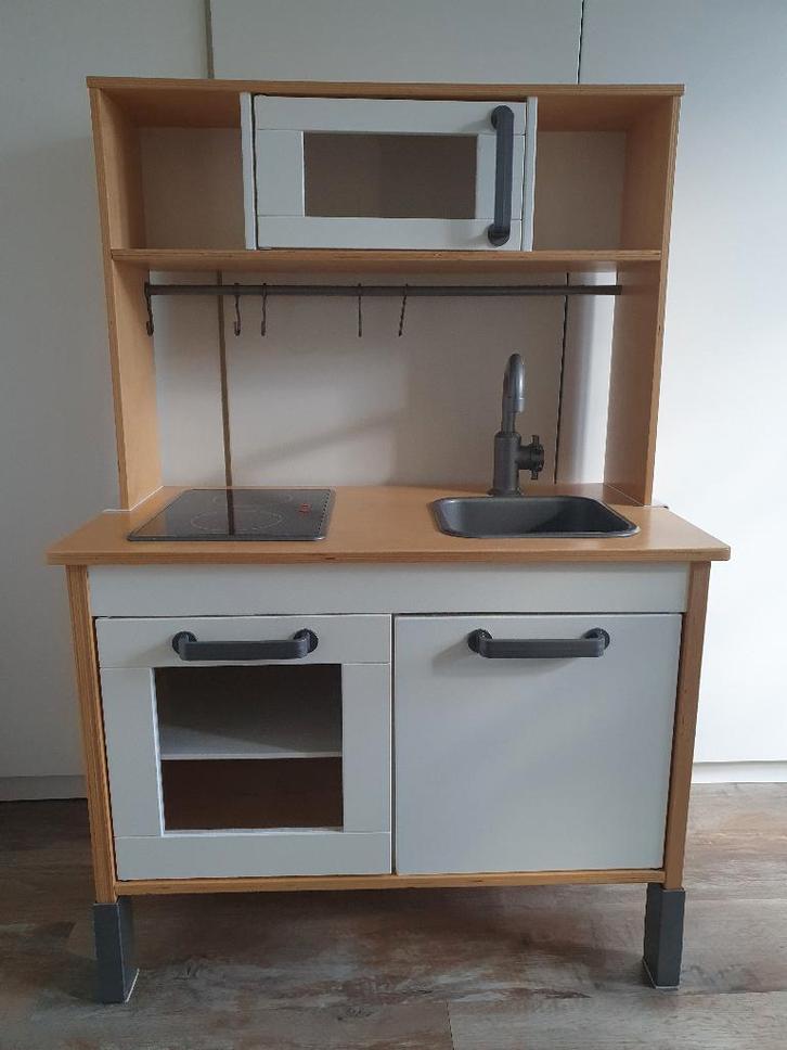 Ikea keukentje met toebehoren, Kinderen en Baby's, Speelgoed | Speelkeukens, Gebruikt, Speelkeuken, Hout, Ophalen