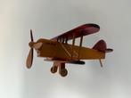 Vintage vliegtuigmodel 27,5 cm hout, Hobby en Vrije tijd, Modelbouw | Vliegtuigen en Helikopters, Overige merken, 1:72 tot 1:144