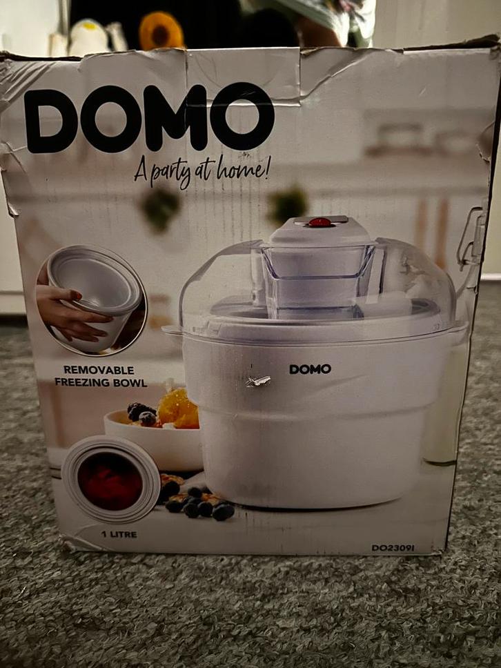 Domo DO2309I Ijsmachine - SCHIEDAM LOCATIE!, Witgoed en Apparatuur, IJsmachines, Ophalen