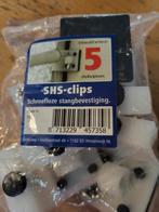 SHS-clips - Schroefloze stangbevestiging - 5 stuks, Ophalen of Verzenden, Nieuw