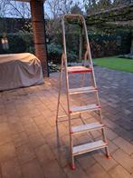 Altrex ladder met 5 tredes, Ophalen, Gebruikt, Ladder, Opvouwbaar of Inschuifbaar