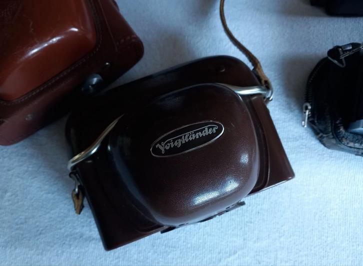 Voightlander Agfa etc, totaal 5 stuks, Audio, Tv en Foto, Fotocamera's Analoog, Zo goed als nieuw, Compact, Olympus, Ophalen of Verzenden