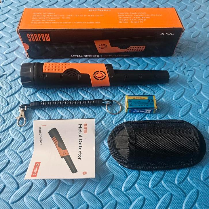 Sunpow OT-MD12 Metaaldetector, Hobby en Vrije tijd, Metaaldetectors, Ophalen of Verzenden
