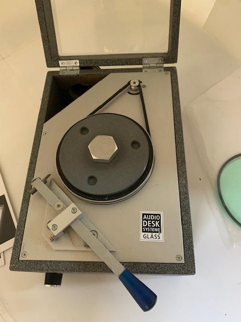 audiodesk systeme Glass, Audio, Tv en Foto, Cd-spelers, Zo goed als nieuw, Overige merken, Ophalen