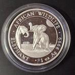 2024 Somali Olifant 1 oz Zilver - African Wildlife, Ophalen of Verzenden
