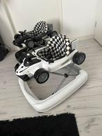 Auto loop stoel.zwart/wit, Ophalen of Verzenden, Zo goed als nieuw