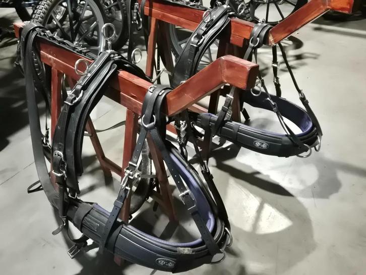 Zilco ZGB tweespan tuig, Dieren en Toebehoren, Paarden en Pony's | Hoofdstellen en Tuigage, Gebruikt, Dressuur, Ophalen of Verzenden