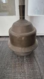 Antieke koperen wasstamper, op steel. 113 cm. S48, Ophalen of Verzenden