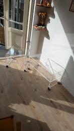 Pair of acrylic tables from 4U design Maastricht, Huis en Inrichting, Tafels | Sidetables, Ophalen, Gebruikt