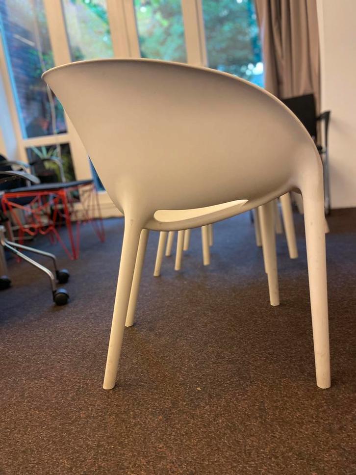 4 vintage Philip Stark stoelen, Huis en Inrichting, Krukjes, Zo goed als nieuw, Hout, Ophalen