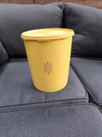 Tupperware Servalier Voorraaddoos - Geel, Ophalen of Verzenden, Gebruikt, Geel, Bus of Trommel