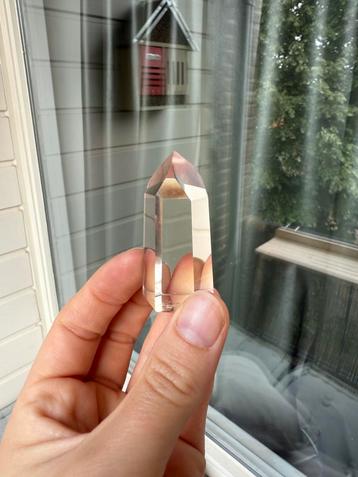 Braziliaanse Citrien Toren – 5,2 cm Natuurlijke Kristal beschikbaar voor biedingen
