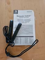 Nintendo switch joy con strap zwart Nieuw, 1 speler, Ophalen of Verzenden, Nieuw, Vanaf 3 jaar
