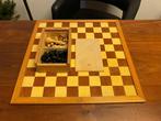 Homas schaakbord met schaakstukken, Hobby en Vrije tijd, Gezelschapsspellen | Bordspellen, Een of twee spelers, Ophalen, Gebruikt