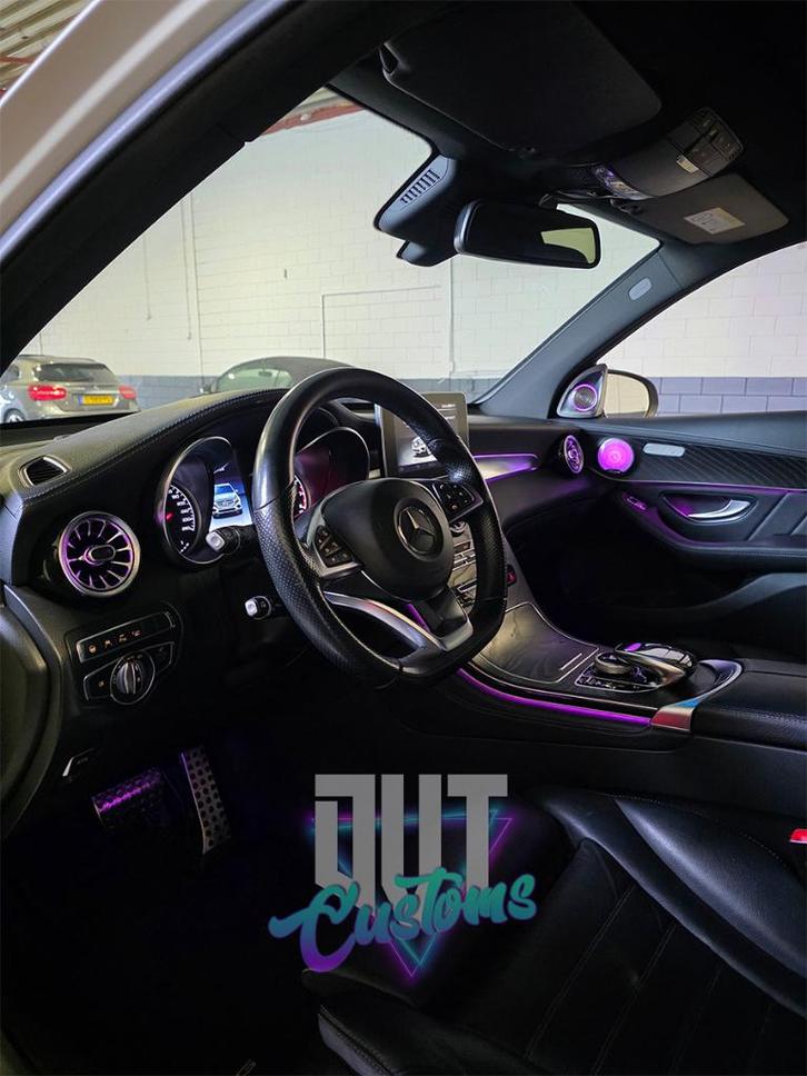 Mercedes W205 C Klasse Sfeerverlichting Ambient Light Inbouw, Auto diversen, Tuning en Styling, Ophalen