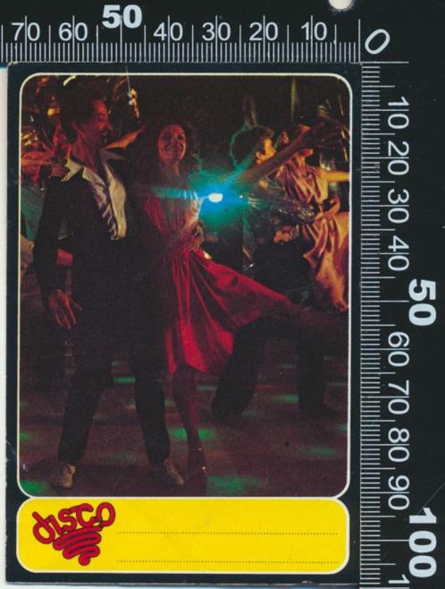 Sticker: Disco (9), Verzamelen, Stickers, Zo goed als nieuw, Bedrijf of Vereniging, Ophalen of Verzenden
