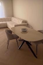 6 stuks Westwing Luisa Eetkamerstoelen, Huis en Inrichting, Twee, Wit, Ophalen of Verzenden, Zo goed als nieuw