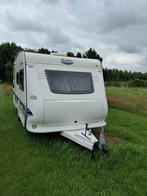 Hobby 30SE, Caravans en Kamperen, Standaardzit, Hobby, Particulier, Vast bed