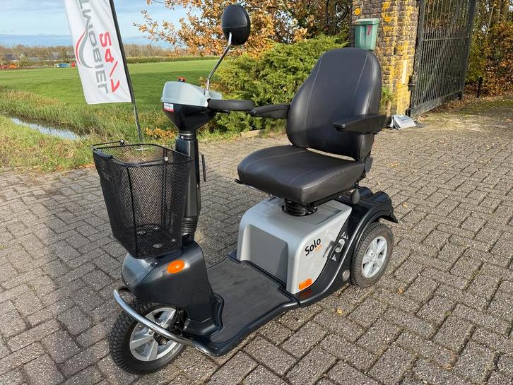 Scootmobiel Solo Comfort 3wiel nette staat, Diversen, Brommobielen en Scootmobielen, Zo goed als nieuw, 46 km of meer, 16 km/u of meer