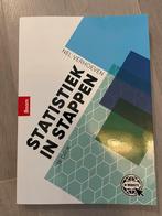 Statistiek in Stappen - Nel Verhoeven, Boeken, Studieboeken en Cursussen, Ophalen of Verzenden, Zo goed als nieuw, HBO
