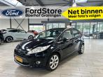 Ford Fiesta 1.25 82 pk Titanium | Leer | Clima | PDC | Voorr, Voorwielaandrijving, Euro 5, 82 pk, Zwart