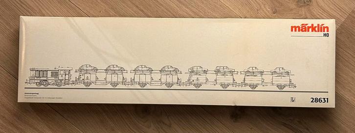 Marklin HO 28634 Autotransporttrein, Hobby en Vrije tijd, Modeltreinen | H0, Nieuw, Treinset, Wisselstroom, Märklin, Ophalen of Verzenden