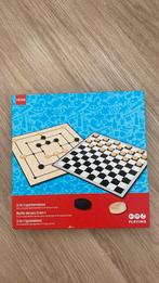 2 in 1 spellendoos, Hobby en Vrije tijd, Gezelschapsspellen | Bordspellen, Een of twee spelers, Ophalen of Verzenden, Zo goed als nieuw