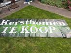 Spandoek kerstbomen te koop voor buiten en binnen, Diversen, Ophalen of Verzenden, Zo goed als nieuw