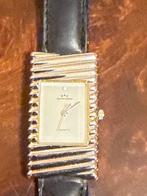 Commodoor en Giovani Dameshorloge ,Stijlvol en Elegant, Overige merken, Leer, Staal, Polshorloge