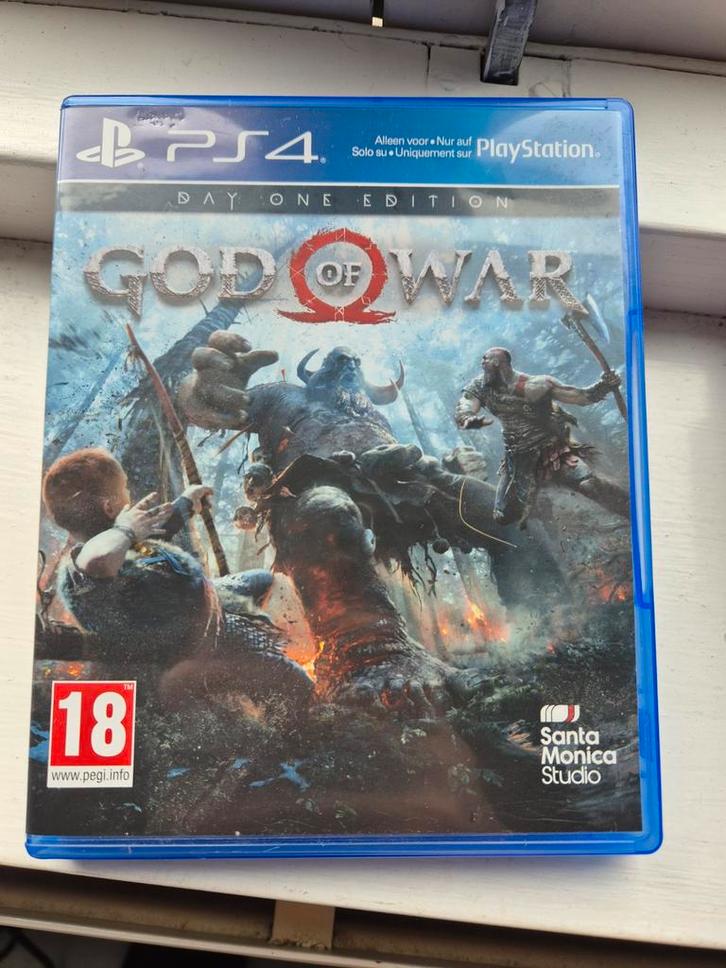God of War - Day One Edition - PS4, Spelcomputers en Games, Games | Sony PlayStation 4, Zo goed als nieuw, Avontuur en Actie, 1 speler