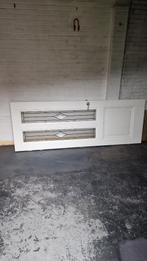 Tussendeur glas in lood, Ophalen, Gebruikt, 80 tot 100 cm, 215 cm of meer