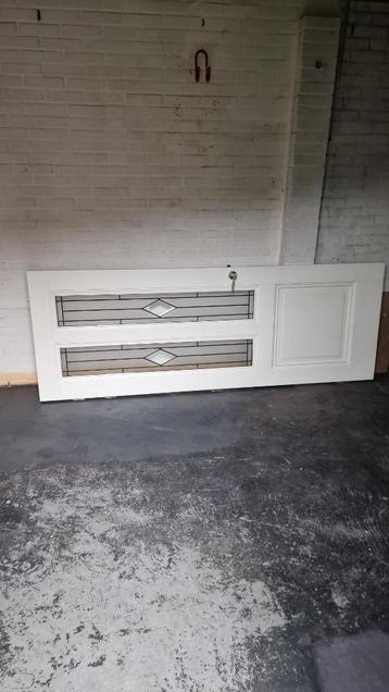 Tussendeur glas in lood beschikbaar voor biedingen