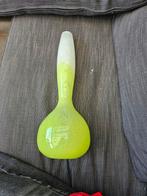 Groene glazen vaas, Ophalen of Verzenden, Minder dan 50 cm, Groen, Glas