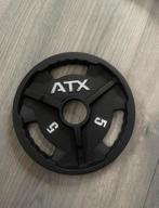 2 stuks atx gewichten 5kg, Sport en Fitness, Ophalen, Nieuw, Dumbbell