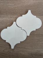 Tegeltjes 13x13 Azulejos laterna wit en aqua, Ophalen, Nieuw, Minder dan 20 cm, Minder dan 20 cm