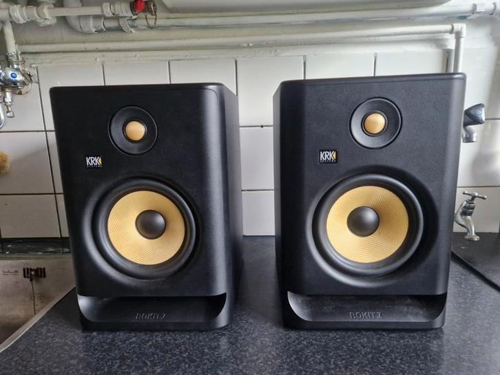 KRK Rokit 7, Audio, Tv en Foto, Luidsprekers, Zo goed als nieuw, Front, Rear of Stereo speakers, Overige merken, Ophalen