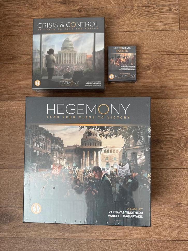 Hegemony + Crisis & Control + Historical Events, Hobby en Vrije tijd, Gezelschapsspellen | Bordspellen, Nieuw, Verzenden