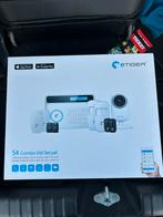 E-tiger complete alarmset + 3 cameras, Doe-het-zelf en Verbouw, Alarmsystemen, Ophalen of Verzenden, Zo goed als nieuw, Compleet systeem