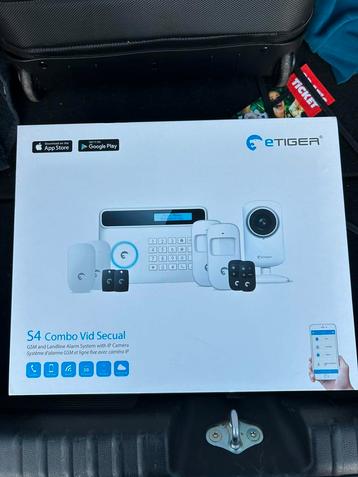 E-tiger complete alarmset + 3 cameras beschikbaar voor biedingen