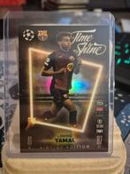 Topps Match Attax Lamine Yamal Time to Shine, Ophalen of Verzenden, Zo goed als nieuw, Buitenlandse clubs, Spelerskaart