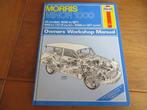 Nieuwe Haynes manual vraagbaak Morris Minor 1000 1956-1971, Auto diversen, Handleidingen en Instructieboekjes, Ophalen of Verzenden